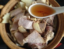 咸肉竹笋汤做法图解 腌笃鲜怎么做