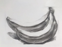 香蕉怎么画 香蕉素描教程
