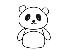 大熊猫简笔画怎么画 简单几笔超可爱