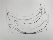 香蕉怎么画 香蕉素描教程