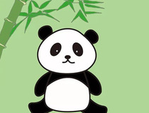 大熊猫简笔画怎么画 简单几笔超可爱