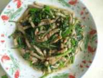 香菜肉丝做法图解 超简单家常小炒菜意想不到的美味
