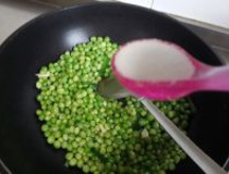 素炒豌豆做法图解 素炒豌豆怎么做